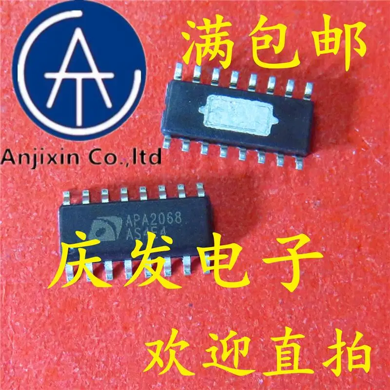 10pcs 100% orginal new in stock APA2068 2068 audio power amplifier IC chip 16 feet
10pcs 100% orginal new in stock APA2068 2068 audio power amplifier IC chip 16 feet