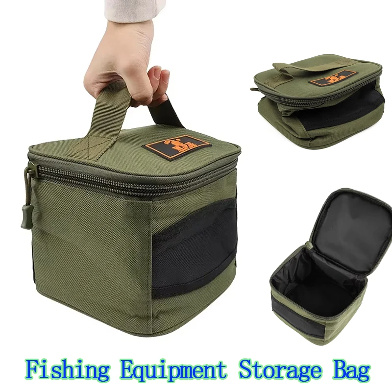 2026 Universal Fishing Reel Bag Green Durable Oxford Fabric Portable Tackle Pouch for 500-10000 Series 1 PCS
2026 Universal Fishing Reel Bag Green Durable Oxford Fabric Portable Tackle Pouch for 500-10000 Series 1 PCS