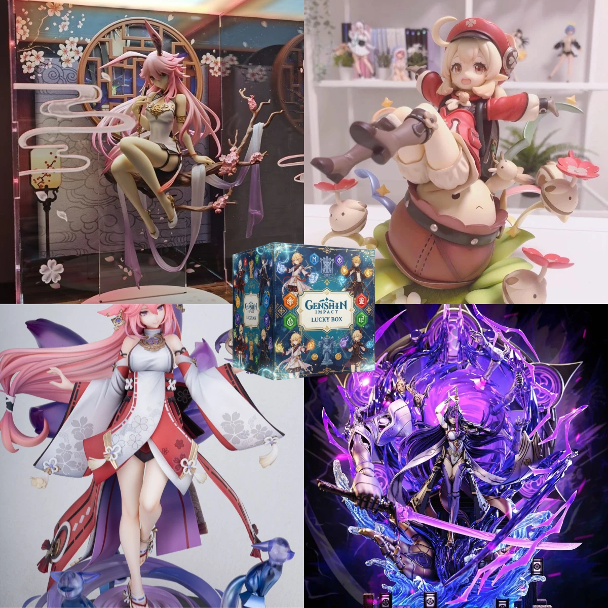 Слепая коробка Genshin Impact - Лимитированная серия загадочных аниме-фигурок (Паймон, Чжун Ли, Райдэн Сёгун, Аяка) - Случайный подарок-сюрприз
Слепая коробка Genshin Impact - Лимитированная серия загадочных аниме-фигурок (Паймон, Чжун Ли, Райдэн Сёгун, Аяка) - Случайный подарок-сюрприз