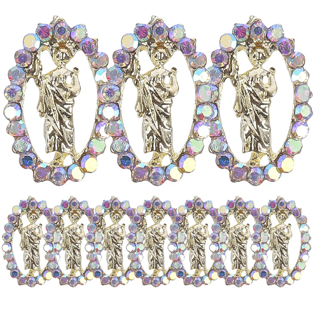 24Pcs Jesus Theme Nail Charms Delicate Feminine Nail Gems for French Tips Accent Nails Wedding Christmas New Year Manicure
24Pcs Jesus Theme Nail Charms Delicate Feminine Nail Gems for French Tips Accent Nails Wedding Christmas New Year Manicure