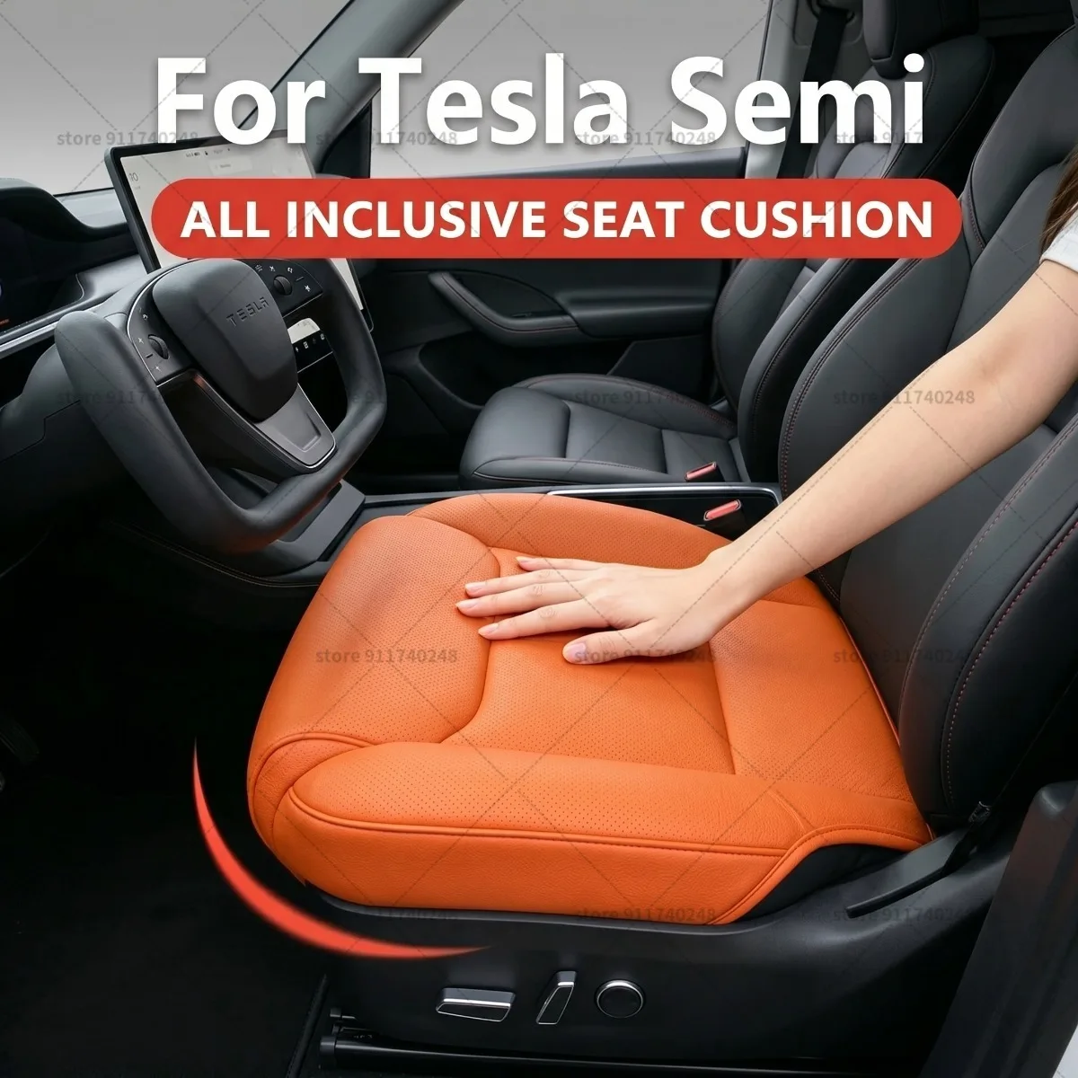 For Tesla Semi Seat Leg Support Extension Cushion Thigh Support Pillow Memory Foam Leather Leg Extender Interior Accessories
For Tesla Semi Seat Leg Support Extension Cushion Thigh Support Pillow Memory Foam Leather Leg Extender Interior Accessories