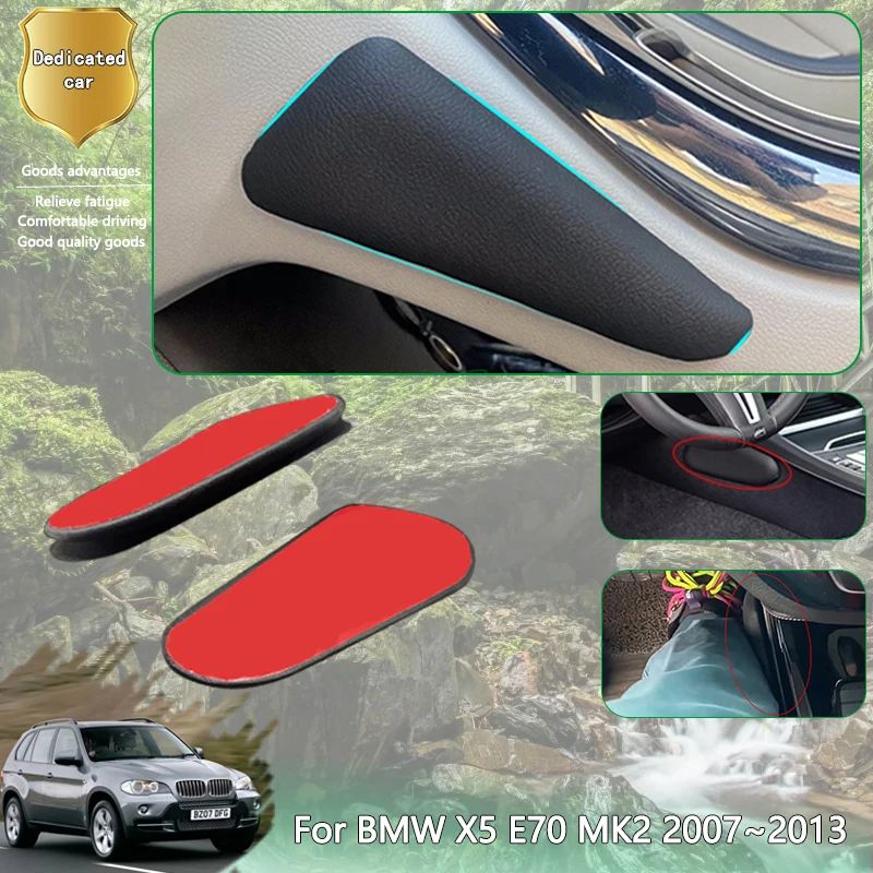 For BMW X5 E70 MK2 2th 2Gen 2007~2013 2008 Car Thigh Support Cushion Center Control Leg Knee Rest Cushions Elbow Pad PU Lether
For BMW X5 E70 MK2 2th 2Gen 2007~2013 2008 Car Thigh Support Cushion Center Control Leg Knee Rest Cushions Elbow Pad PU Lether