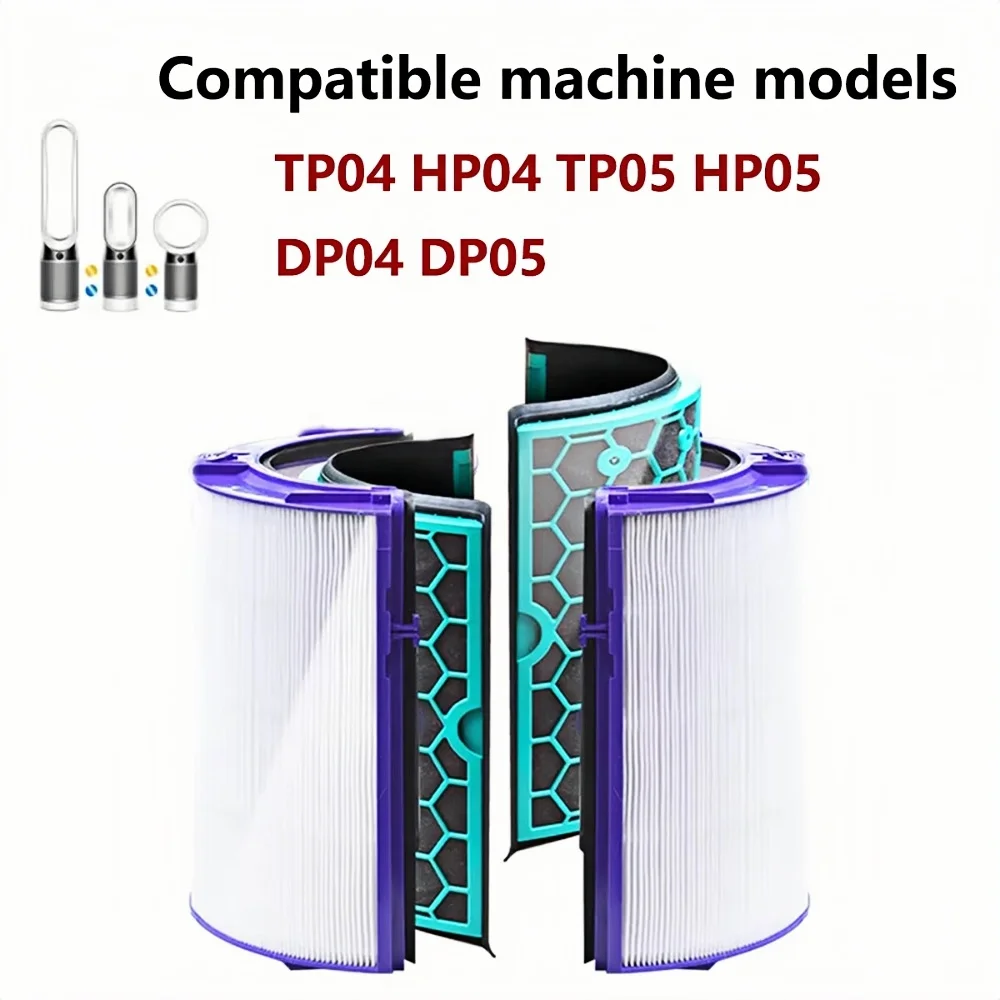 HEPA Filter Replacement for Dyson HP04,TP04, DP04, DP05, TP05, Air Purifier, Easy to Install HEPA + Carbon Filter to Impro
HEPA Filter Replacement for Dyson HP04,TP04, DP04, DP05, TP05, Air Purifier, Easy to Install HEPA + Carbon Filter to Impro