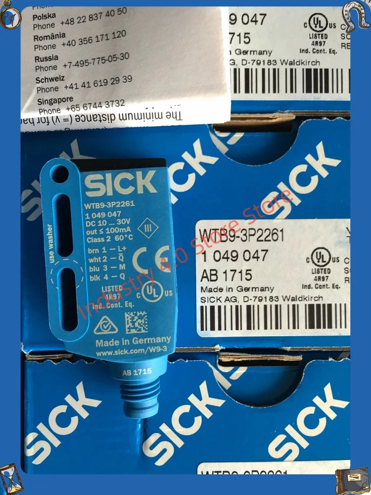 WTB9-3P2261 New original WT9-2P330 Diffuse reflection photoelectric sensor
WTB9-3P2261 New original WT9-2P330 Diffuse reflection photoelectric sensor