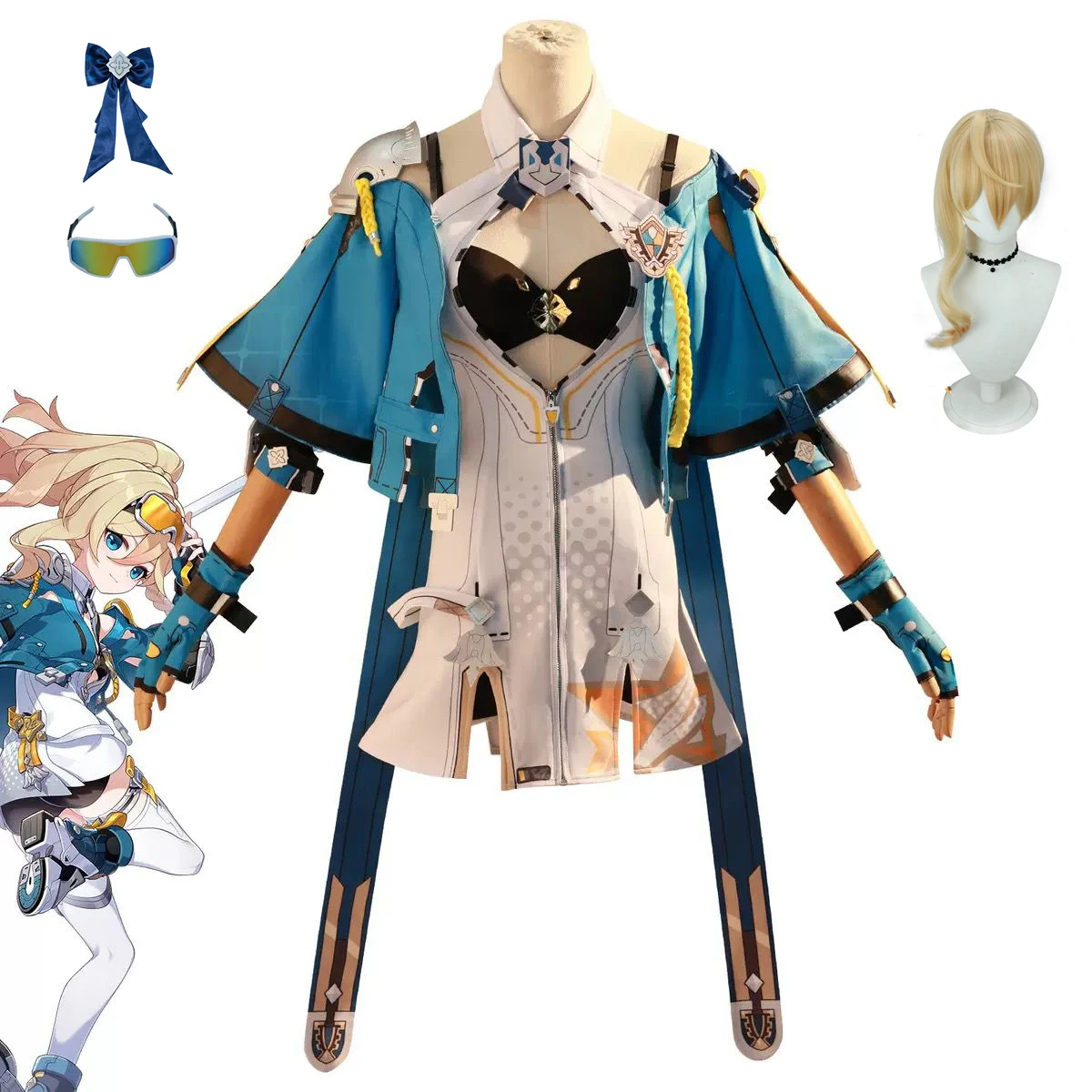 Anime Game Honkai Impact 3 Bianka Ataegina Durandal Cosplay Costume Dress Coat Sexy Tube Tops Combat Uniform Kawaii Party Suit
Anime Game Honkai Impact 3 Bianka Ataegina Durandal Cosplay Costume Dress Coat Sexy Tube Tops Combat Uniform Kawaii Party Suit
