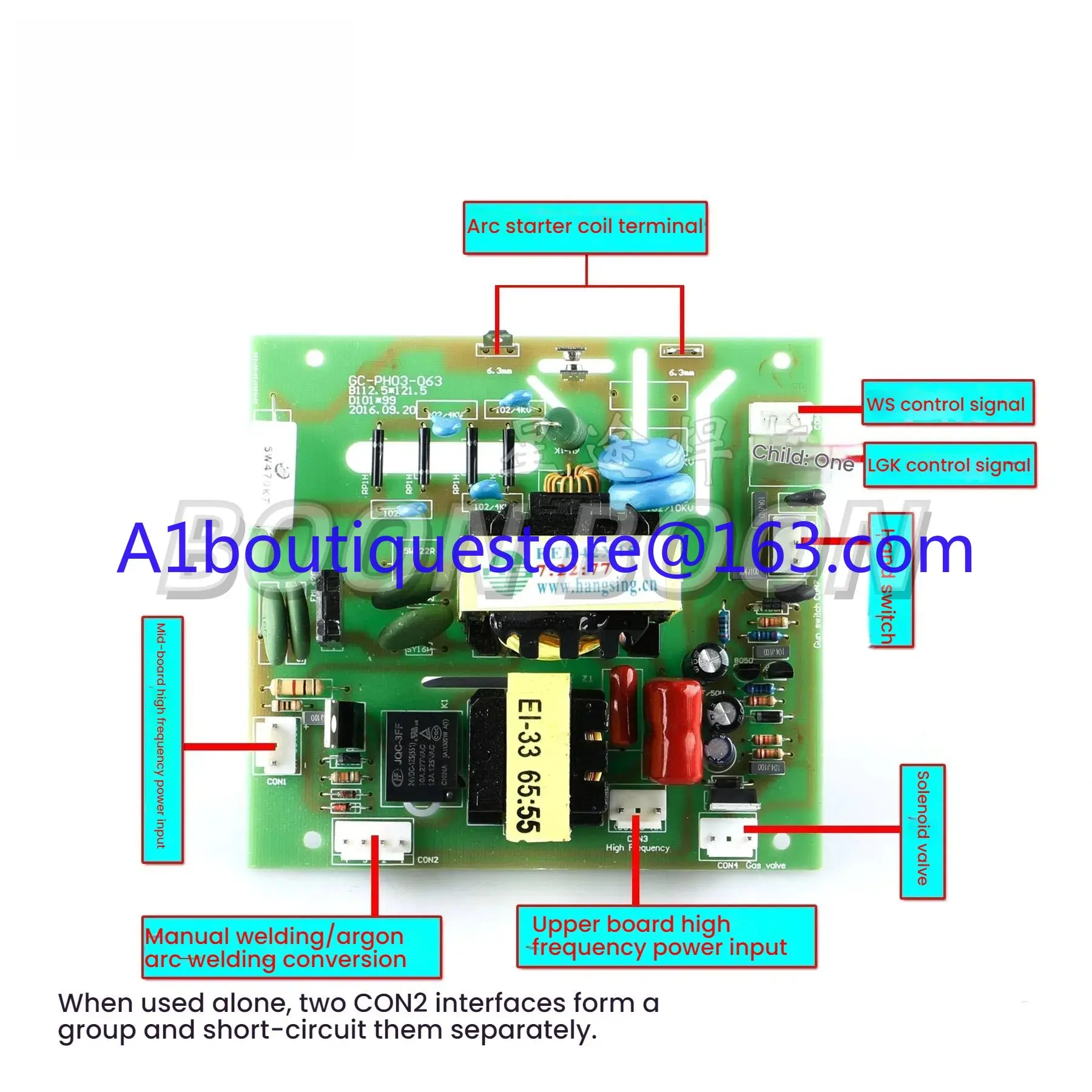 GC-PH03-063 Высокочастотная дуговая пусковая пластина WS/TIG/ZX7 Аргонодуговая сварка Ручная сварочная лента Сварка двойного назначения
GC-PH03-063 Высокочастотная дуговая пусковая пластина WS/TIG/ZX7 Аргонодуговая сварка Ручная сварочная лента Сварка двойного назначения