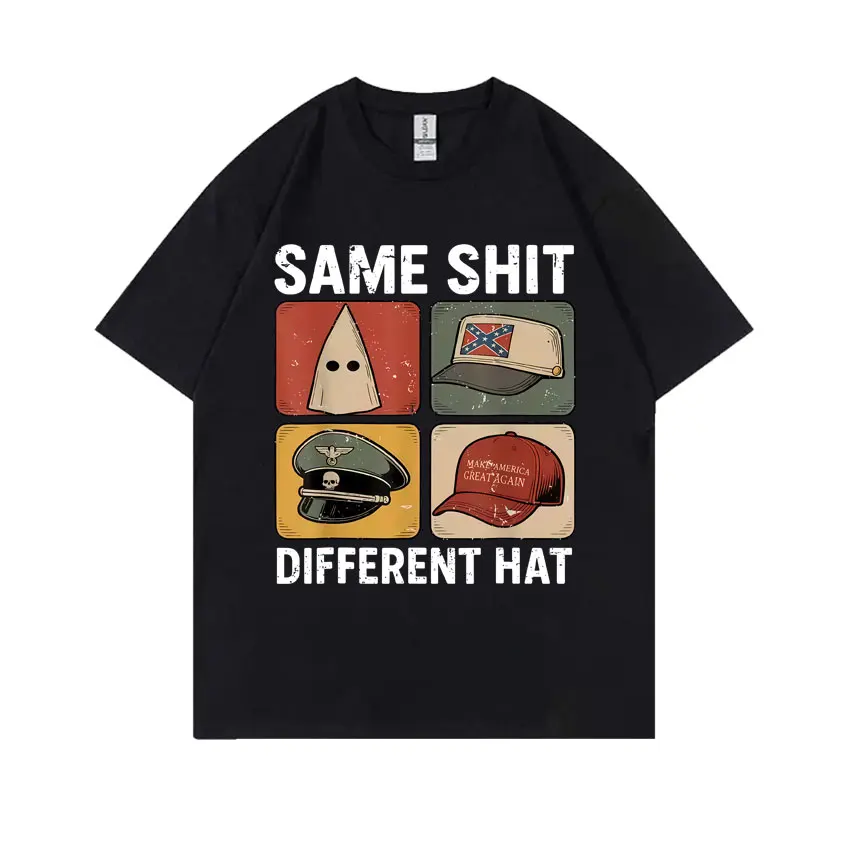 Same Shit Different Hat Graphic T-shirt Funny The Demogorgon Cannibal Flower Monster T Shirts Men Women Casual Humor T-shirts
Same Shit Different Hat Graphic T-shirt Funny The Demogorgon Cannibal Flower Monster T Shirts Men Women Casual Humor T-shirts