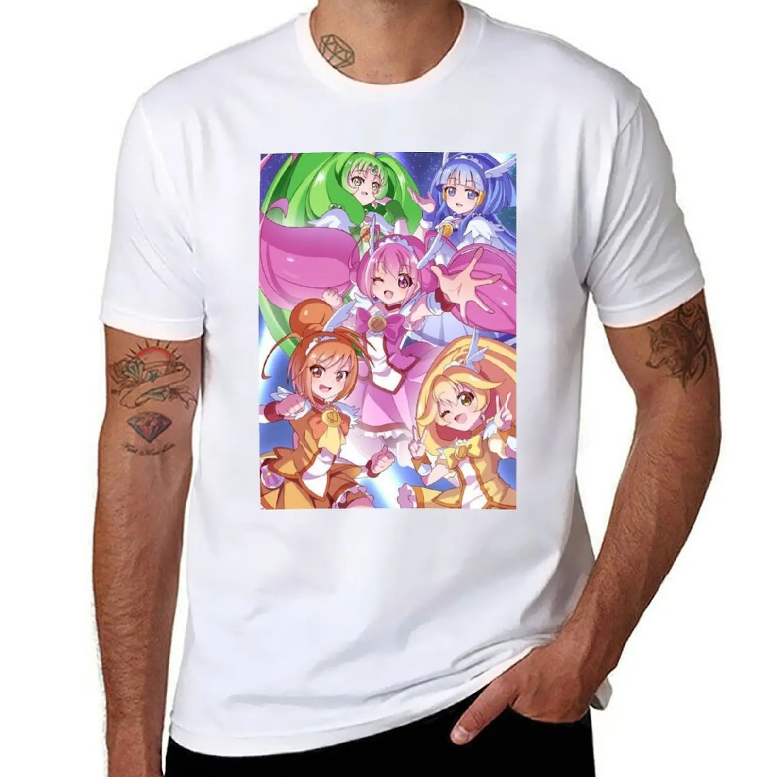 Smile Precure,All Princessa T-Shirt men t shirt cotton 100% cotton t shirt man T-Shirt
Smile Precure,All Princessa T-Shirt men t shirt cotton 100% cotton t shirt man T-Shirt