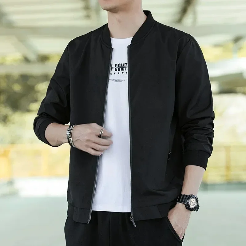 Jackets Men Coats Zipper Coat Solid Casual Regular Splice Pockets Simple Jacket Outerwear Autumn Winter Open Stitch 2024
Jackets Men Coats Zipper Coat Solid Casual Regular Splice Pockets Simple Jacket Outerwear Autumn Winter Open Stitch 2024