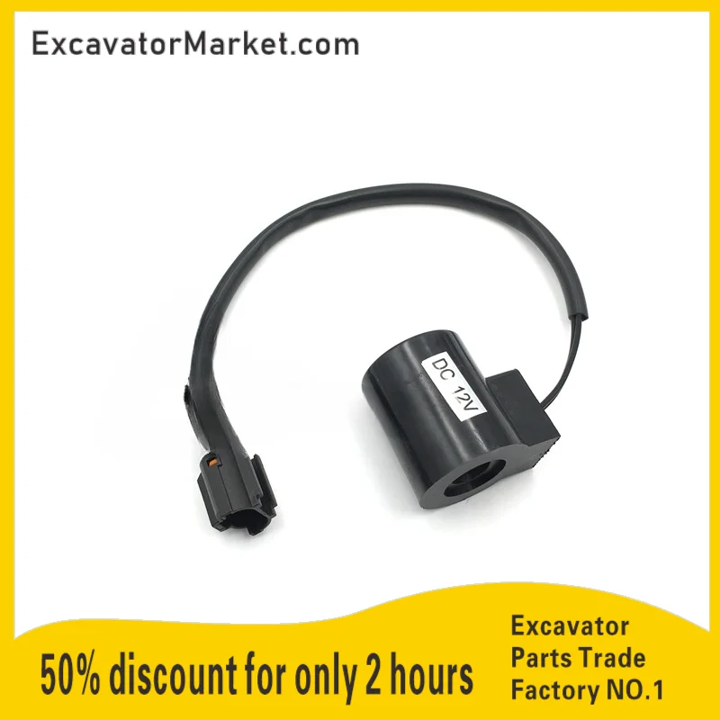 Accessories For Komatsu PC30/35/40 Solenoid Valve Coil Digger Solenoid Valve Coil Hydraulic Pump Pilot Safety Lock
Accessories For Komatsu PC30/35/40 Solenoid Valve Coil Digger Solenoid Valve Coil Hydraulic Pump Pilot Safety Lock