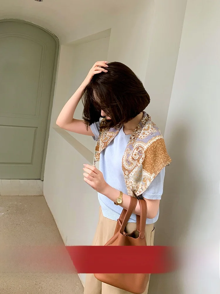 Soft Skin-Friendly round Neck T-Shirt Women's Commute Casual Style Short Sleeve Rcelle Cotton Blend Pure Color Top
Soft Skin-Friendly round Neck T-Shirt Women's Commute Casual Style Short Sleeve Rcelle Cotton Blend Pure Color Top