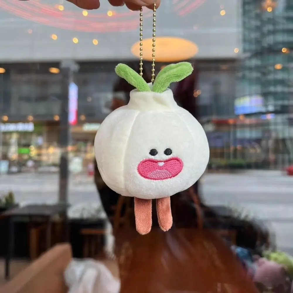 Plant Key Ring Garlic Plush Doll Cute Funny Unique Veggie Vegetable Keychain PP Cotton Miniature Garlic Pendant School Bags
Plant Key Ring Garlic Plush Doll Cute Funny Unique Veggie Vegetable Keychain PP Cotton Miniature Garlic Pendant School Bags