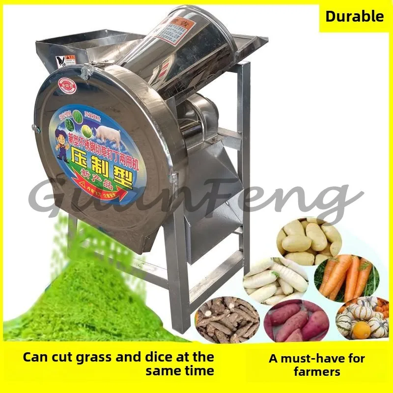 Melon and Fruit Grass Household Chopping Small Vegetable Cutting Grass Pig Grass Slicing and Crushing Machine
Melon and Fruit Grass Household Chopping Small Vegetable Cutting Grass Pig Grass Slicing and Crushing Machine