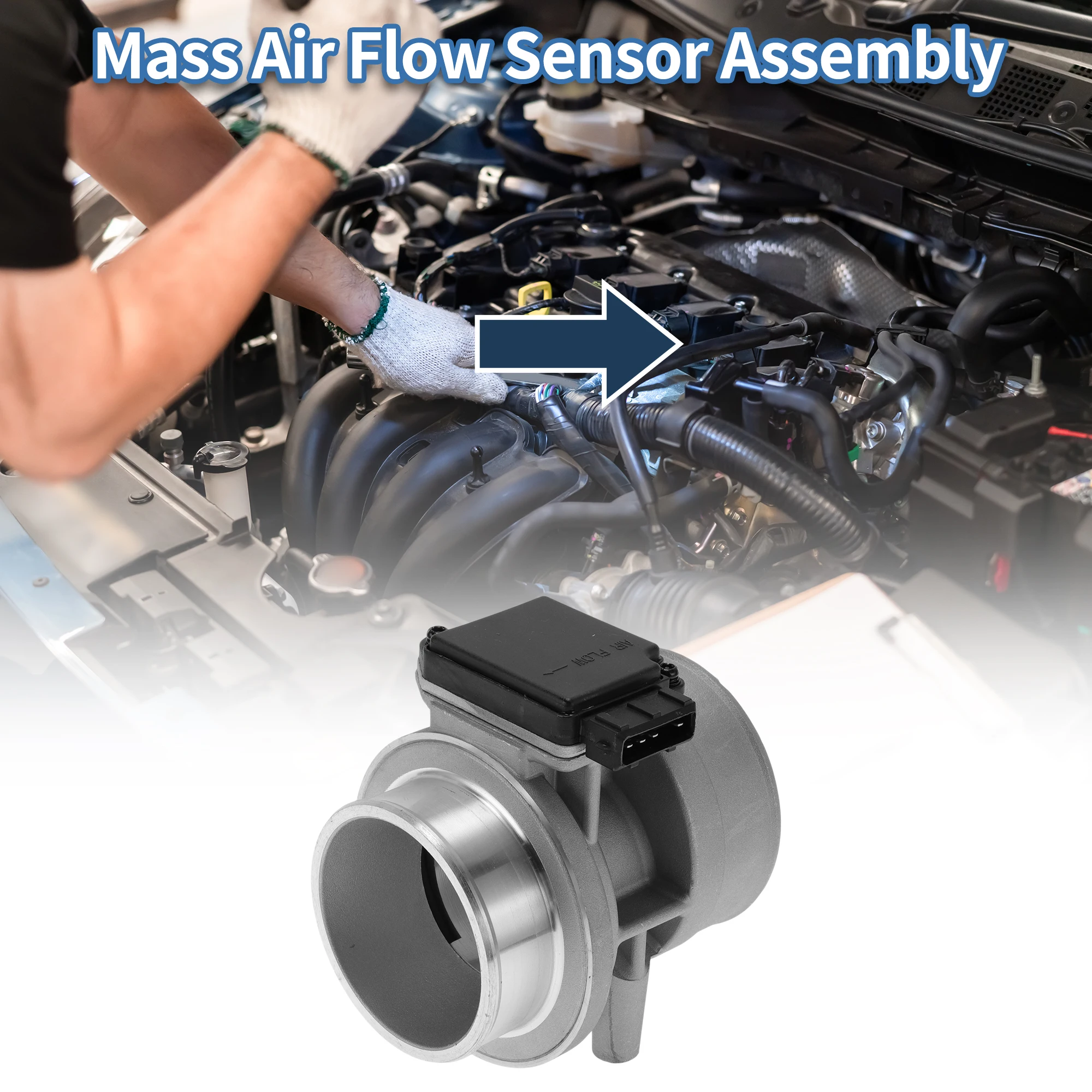 UXCELL Mass Air Flow Sensor Assembly No.F2PF12B579BA for Ford for Mustang 1988
UXCELL Mass Air Flow Sensor Assembly No.F2PF12B579BA for Ford for Mustang 1988