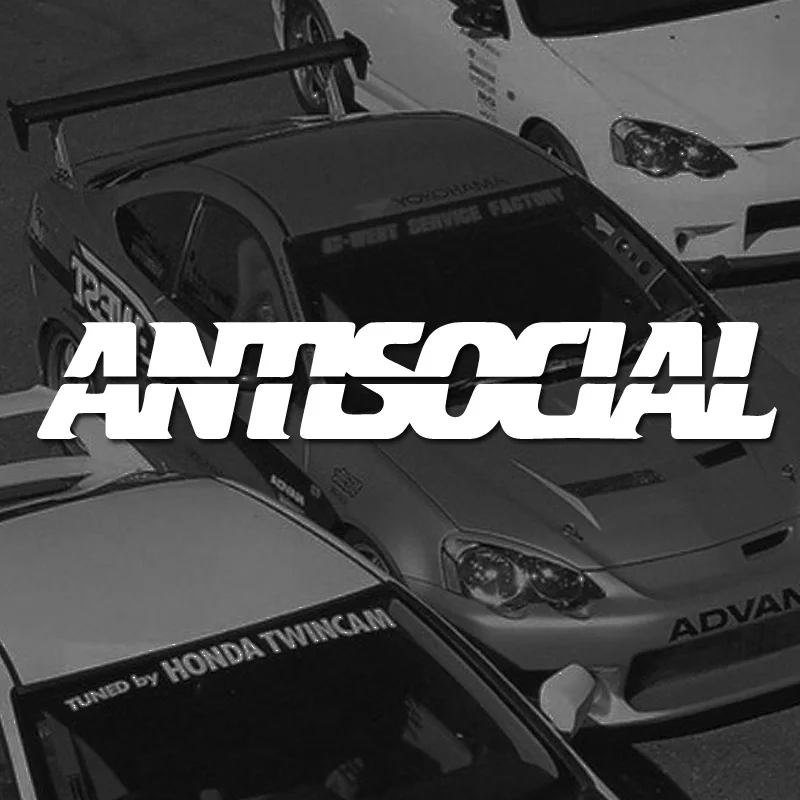 "ANTISOCIAL"Stickers,cool & funny stickers,Decoration for car truck Motorcycles laptop
"ANTISOCIAL"Stickers,cool & funny stickers,Decoration for car truck Motorcycles laptop
