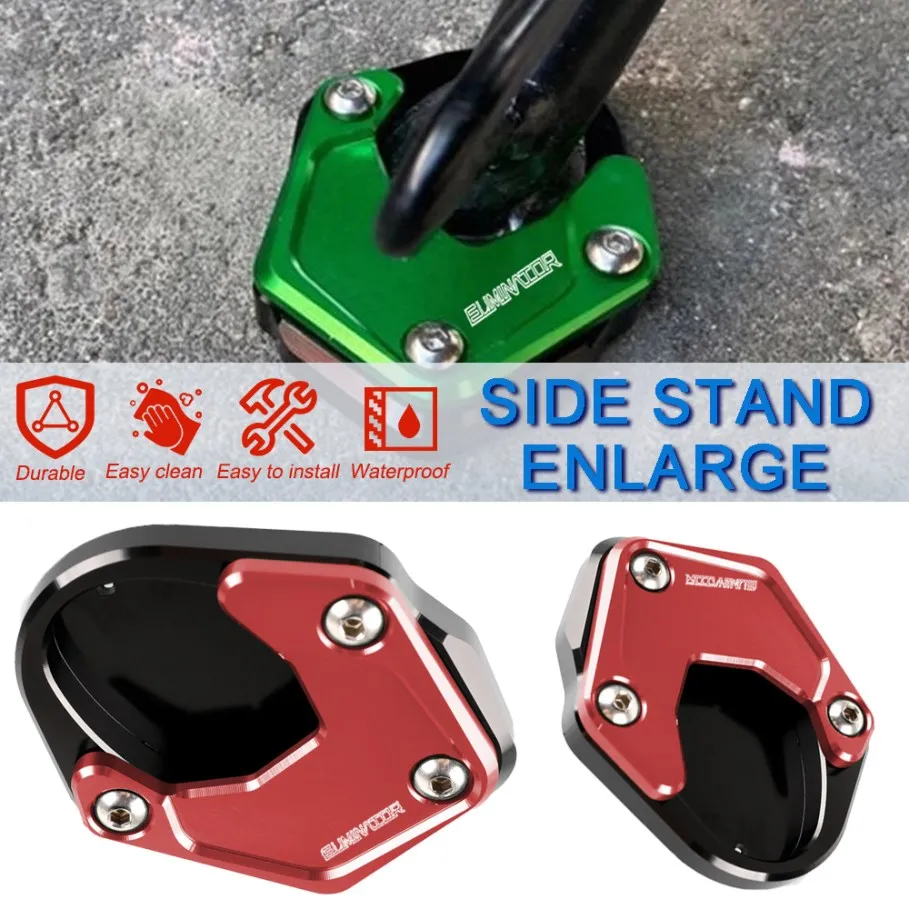 Motorcycle For Kawasaki Eliminator 500 450 400 2024 2025 Side Stand Extension Support Pad Kickstand Enlarger Plate Accessories
Motorcycle For Kawasaki Eliminator 500 450 400 2024 2025 Side Stand Extension Support Pad Kickstand Enlarger Plate Accessories