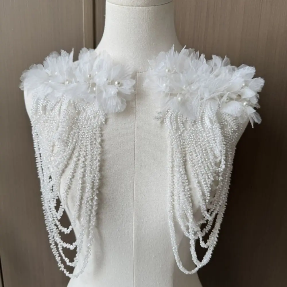Gorgeous Design Nail Bead Tassel Decoration Delicate Luxury Shoulder Tassel Fashion Sewing Accessories Formal Dress Decoration
Gorgeous Design Nail Bead Tassel Decoration Delicate Luxury Shoulder Tassel Fashion Sewing Accessories Formal Dress Decoration