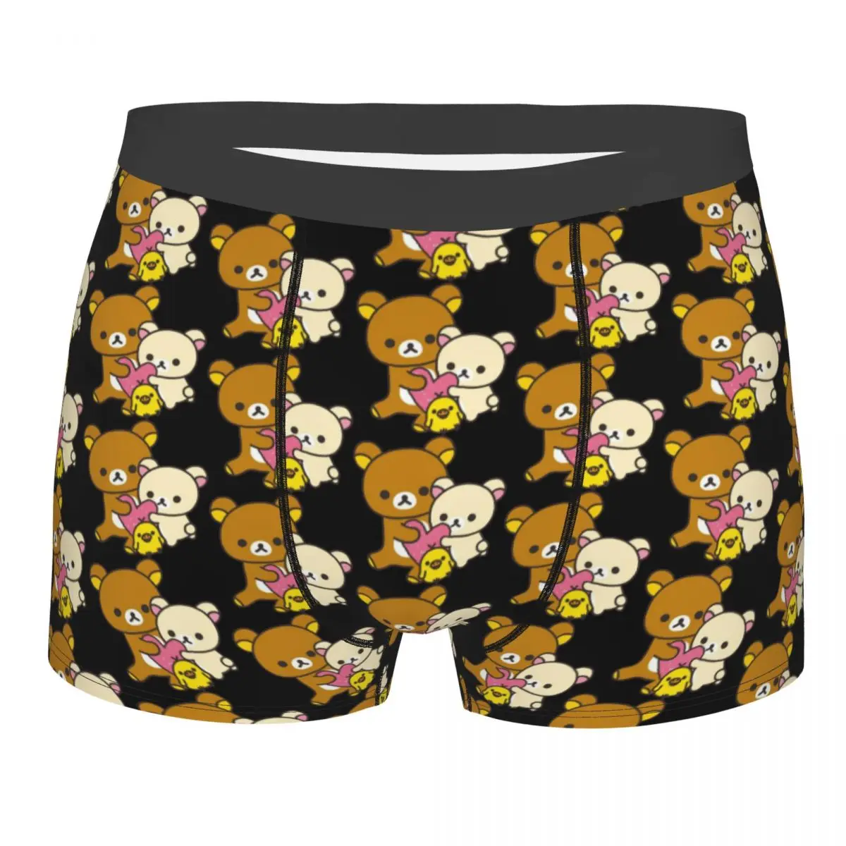 Custom Rilakkuma Love Boxer Shorts For Homme 3D Printed Underwear Panties Briefs Stretch Underpants
Custom Rilakkuma Love Boxer Shorts For Homme 3D Printed Underwear Panties Briefs Stretch Underpants