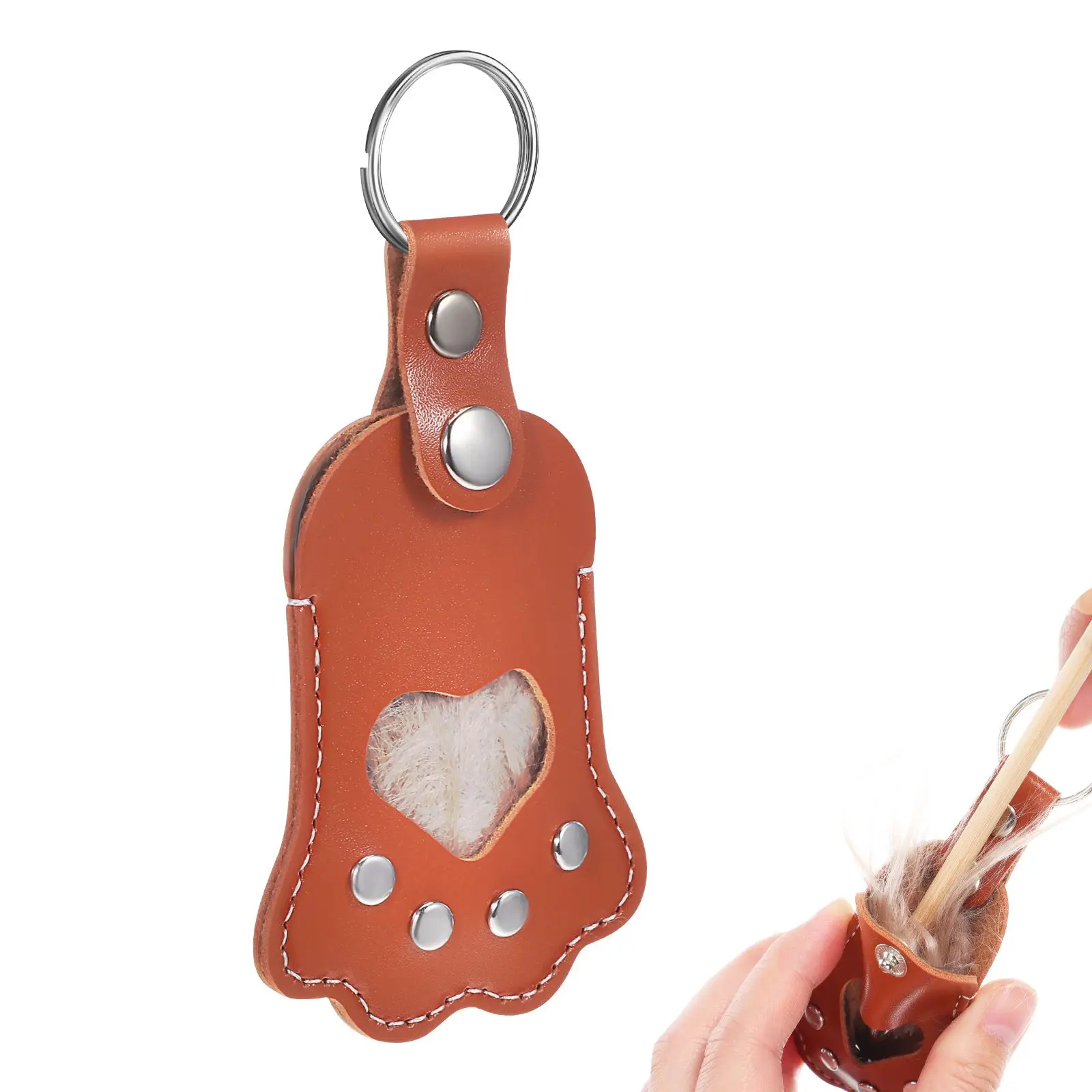 Keychain Dog Cute Pendant Keepsake Keychains Backpacks Cat Paw Jewelry Bag Charms Handbags Pet Hair Container Stylish
Keychain Dog Cute Pendant Keepsake Keychains Backpacks Cat Paw Jewelry Bag Charms Handbags Pet Hair Container Stylish
