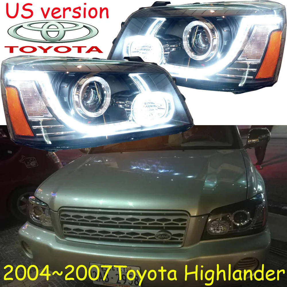 2004 ~ 2007y автомобильный бампер для Toyota Highlander, фары, автомобильные аксессуары, светодиодные DRL HID, ксеноновые противотуманные фары для Highlander
2004 ~ 2007y автомобильный бампер для Toyota Highlander, фары, автомобильные аксессуары, светодиодные DRL HID, ксеноновые противотуманные фары для Highlander