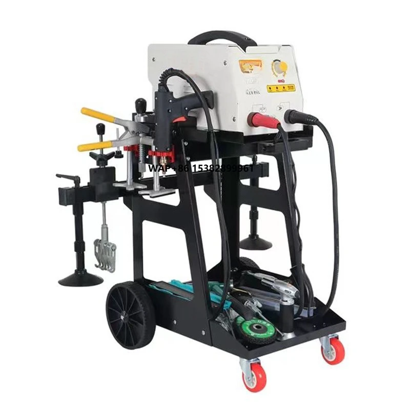 Новый аппарат для ремонта листового металла, инструмент для удаления вмятин на автомобиле, оборудование для ремонта алюминиевых кузовов, точечная сварка для автомобилей
Новый аппарат для ремонта листового металла, инструмент для удаления вмятин на автомобиле, оборудование для ремонта алюминиевых кузовов, точечная сварка для автомобилей