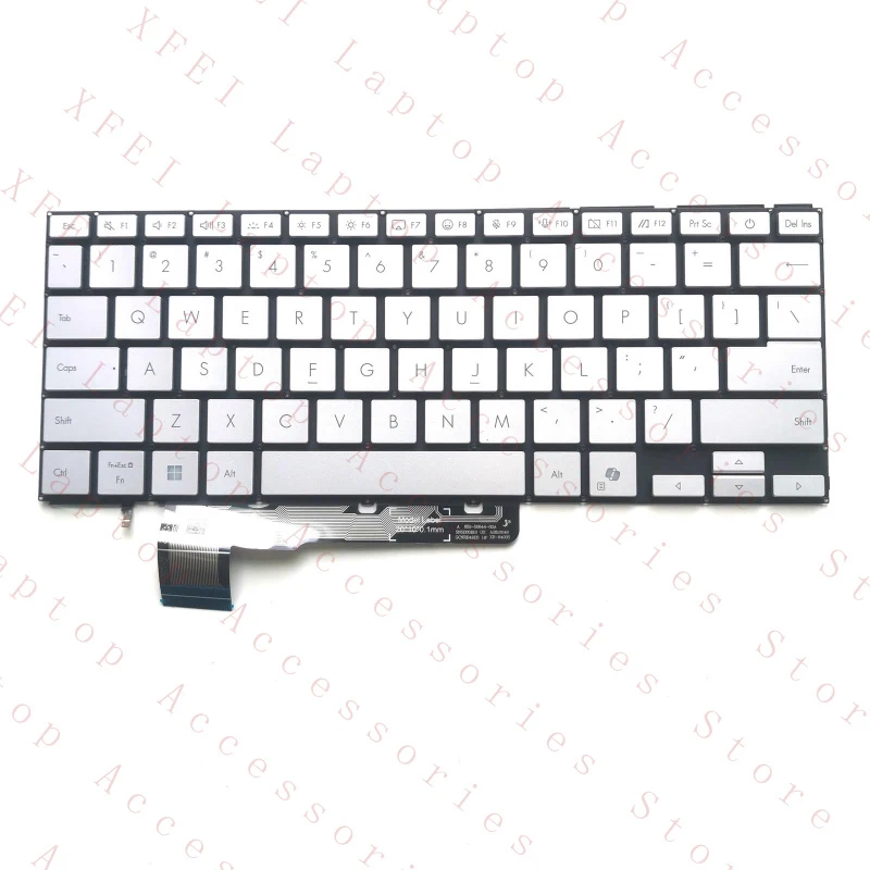 Новая внутренняя американская клавиатура с подсветкой для ноутбука ASUS Vivobook S14 S3407 S3407Q M3407
Новая внутренняя американская клавиатура с подсветкой для ноутбука ASUS Vivobook S14 S3407 S3407Q M3407