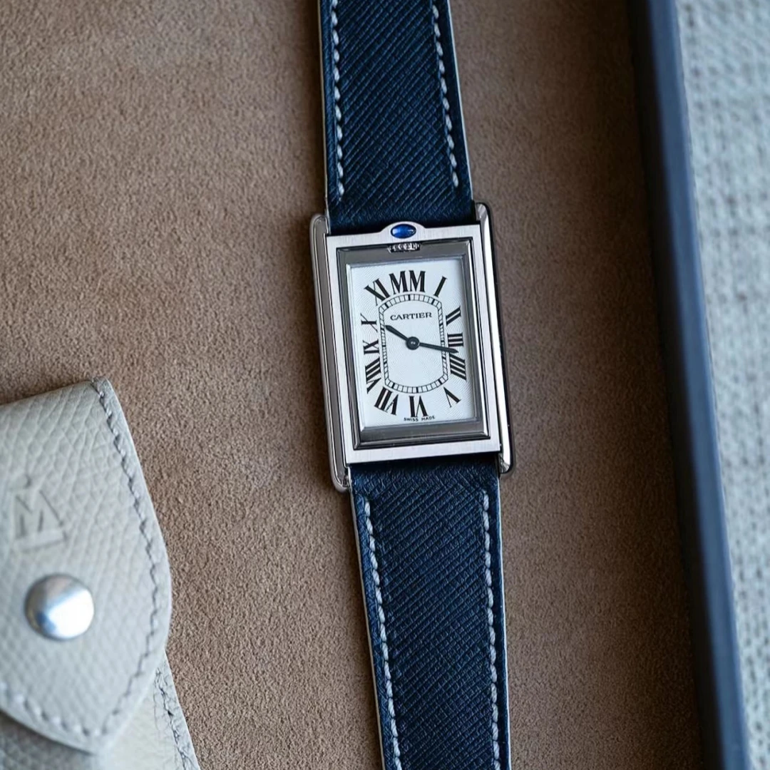 Genuine Cross Pattern Cowhide Leather Watch Strap Fit For Cartier Tank Santos Dumont Tortue 18mm 19mm 20mm Watch Band
Genuine Cross Pattern Cowhide Leather Watch Strap Fit For Cartier Tank Santos Dumont Tortue 18mm 19mm 20mm Watch Band