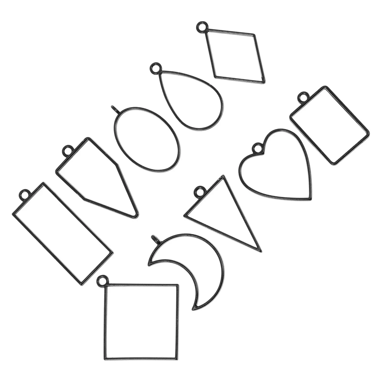 10 Pcs Alloy Material DIY Jewelry Making Accessories Geometric Charms Earring Necklace Set Pendant Keychain Hanging Bright Color
10 Pcs Alloy Material DIY Jewelry Making Accessories Geometric Charms Earring Necklace Set Pendant Keychain Hanging Bright Color