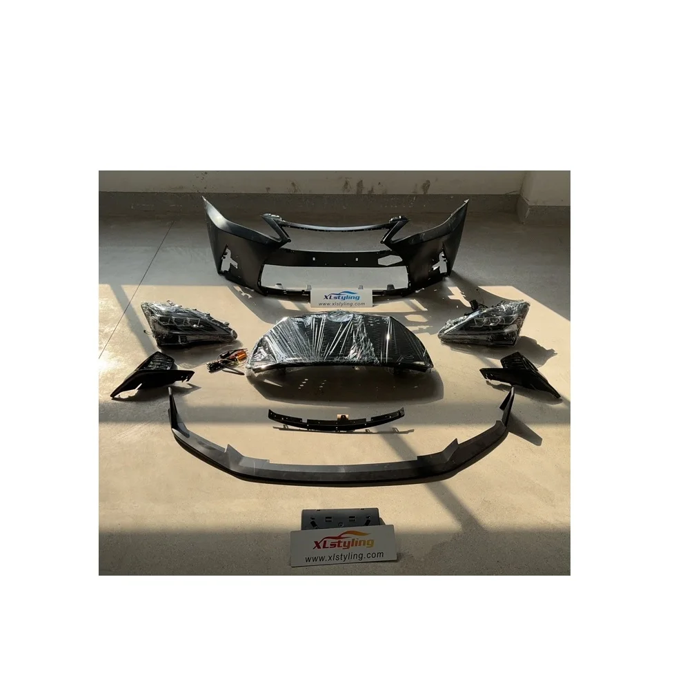 Car accessories body kits conversion facelift front bumper with front lip and headlight for 2009 Lexus IS 250
Car accessories body kits conversion facelift front bumper with front lip and headlight for 2009 Lexus IS 250