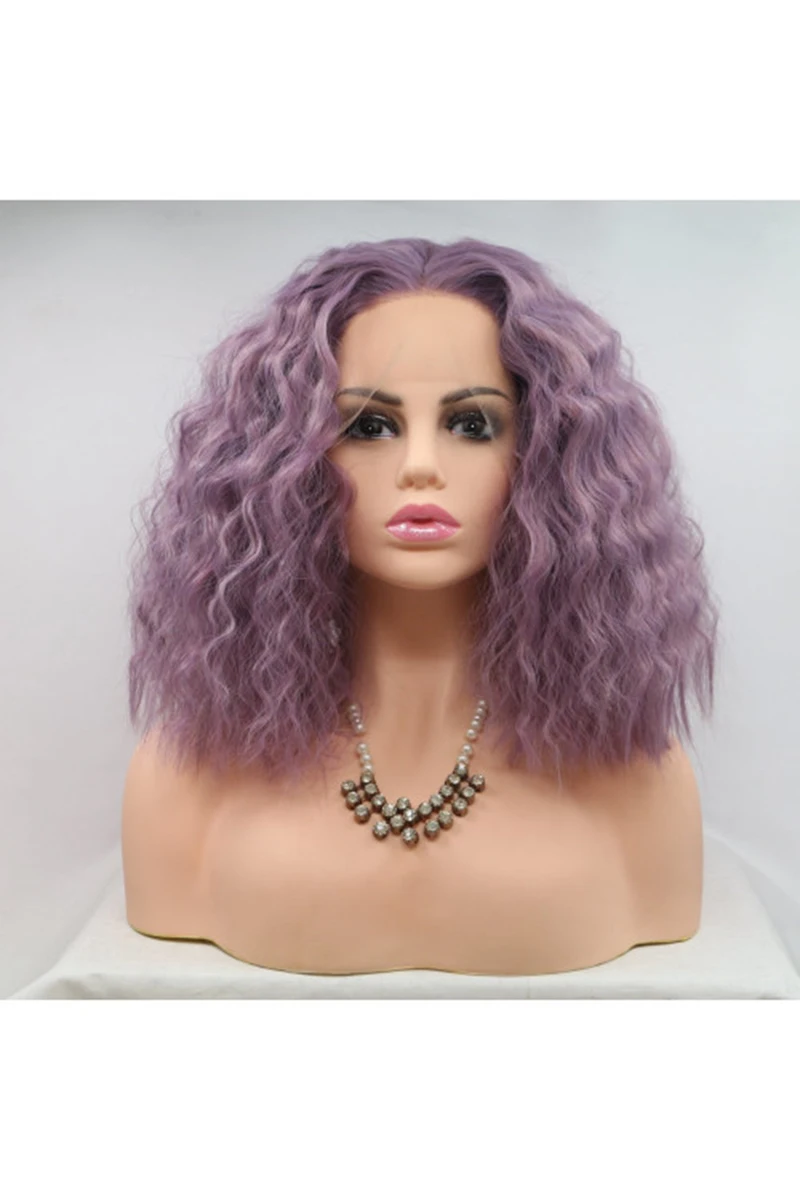 Water Wave Medium Lace Front High Heat Resistant Fiber Synthetic Hair Wigs for women
Water Wave Medium Lace Front High Heat Resistant Fiber Synthetic Hair Wigs for women
