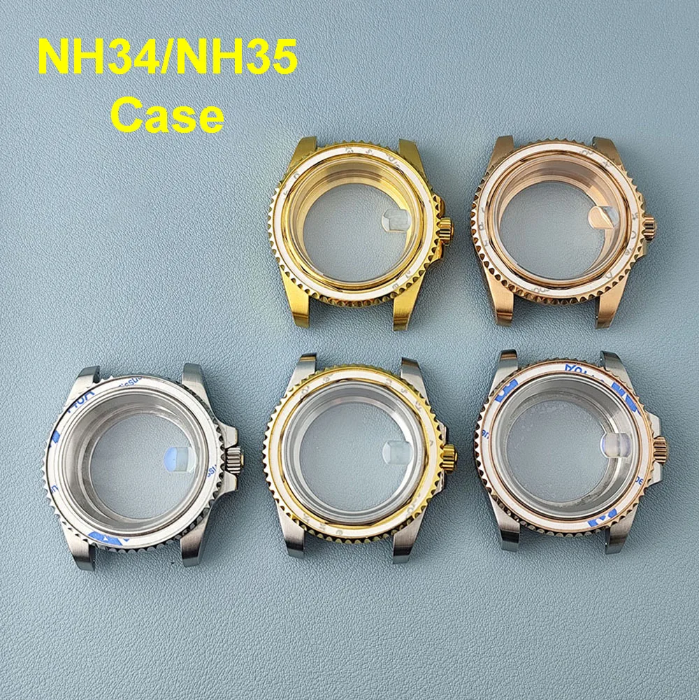 New NH34 Case NH35 Case Men's Stainless Steel Watch Sapphire Glass Case, Suitable for NH34/NH35/NH36 Movement Watch Accessories
New NH34 Case NH35 Case Men's Stainless Steel Watch Sapphire Glass Case, Suitable for NH34/NH35/NH36 Movement Watch Accessories