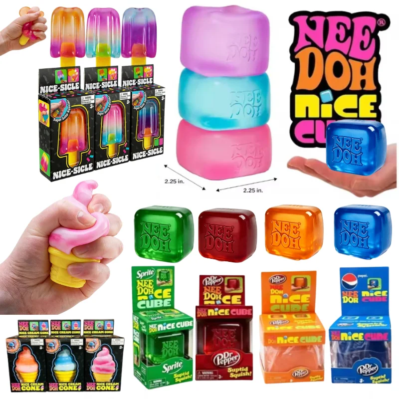Schylling NeeDoh Ice Cream & Nice Cube Squeeze Fidget Toy Stress Relief Blind Box Party Gift
Schylling NeeDoh Ice Cream & Nice Cube Squeeze Fidget Toy Stress Relief Blind Box Party Gift