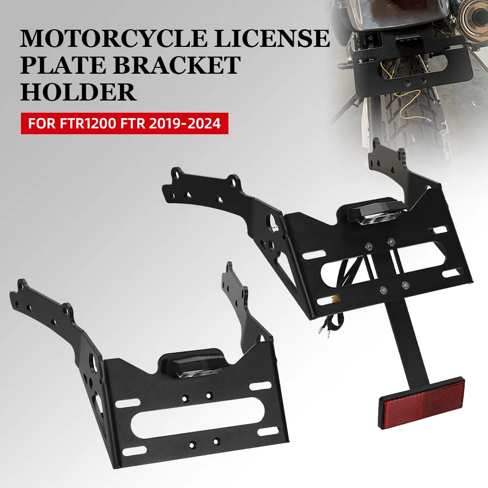 Motorcycle For Indian FTR1200 FTR 2019-2020-2021-2022-2023-2024 Aluminium Accessories License Plate Bracket Holder
Motorcycle For Indian FTR1200 FTR 2019-2020-2021-2022-2023-2024 Aluminium Accessories License Plate Bracket Holder