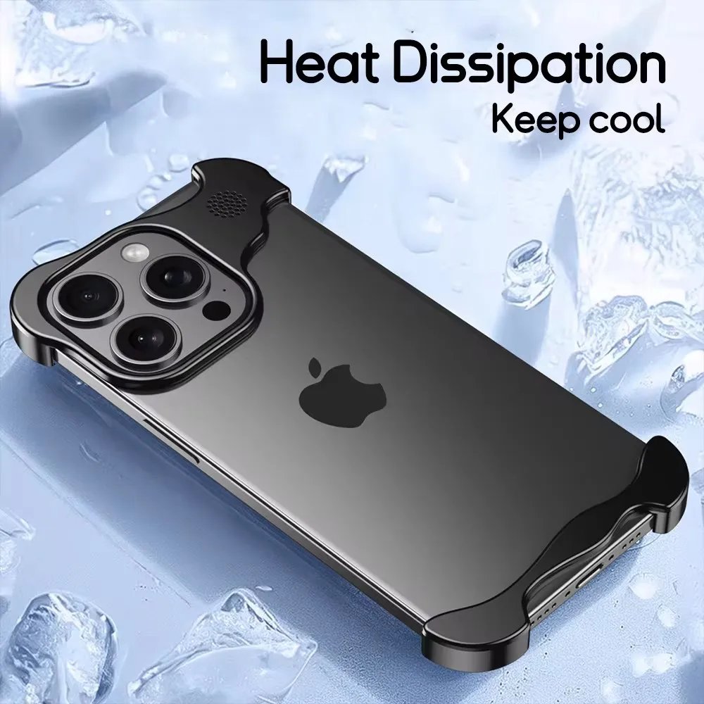Metal Irregular Aromatherapy Phone Case For iPhone 15 14 13 12 Pro Max Plus Alien Aluminum Alloy Frosted Shockproof Cover Funda
Metal Irregular Aromatherapy Phone Case For iPhone 15 14 13 12 Pro Max Plus Alien Aluminum Alloy Frosted Shockproof Cover Funda