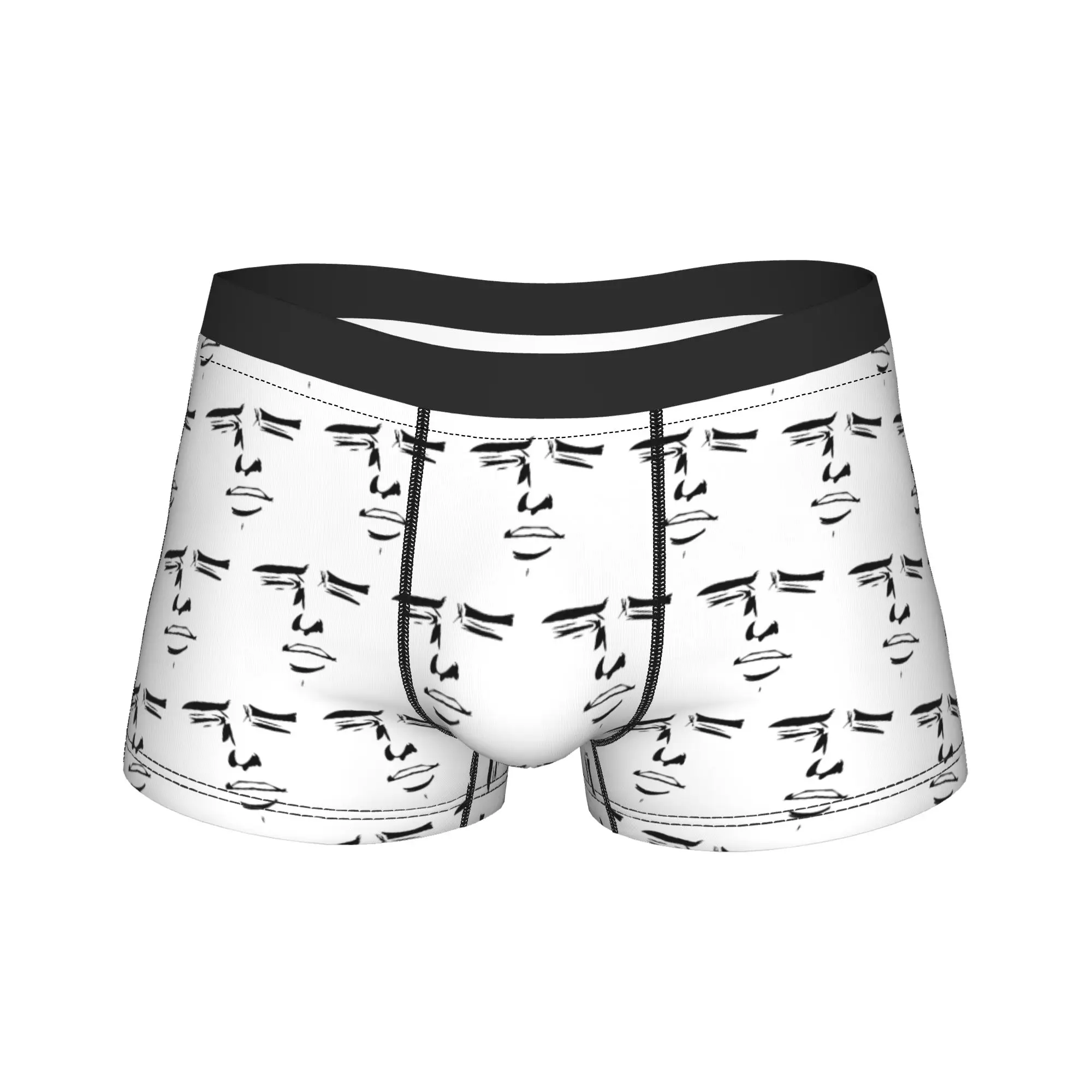 Funny Anime Robot Face Men Underwear Boxer Briefs Shorts Panties Printed Soft Underpants for Homme Plus Size
Funny Anime Robot Face Men Underwear Boxer Briefs Shorts Panties Printed Soft Underpants for Homme Plus Size