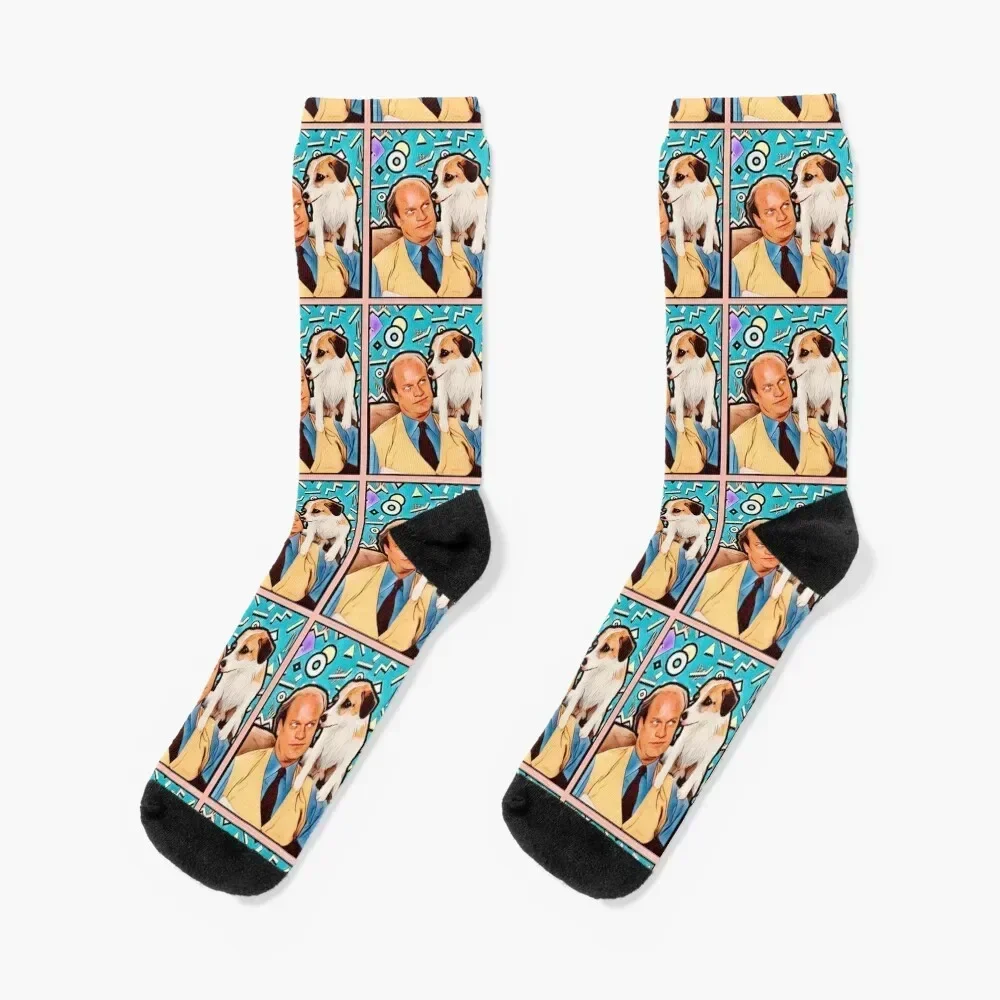Frasier and Eddie Socks Hiking boots funny gift Stockings man shoes Men's Socks Luxury Women's
Frasier and Eddie Socks Hiking boots funny gift Stockings man shoes Men's Socks Luxury Women's