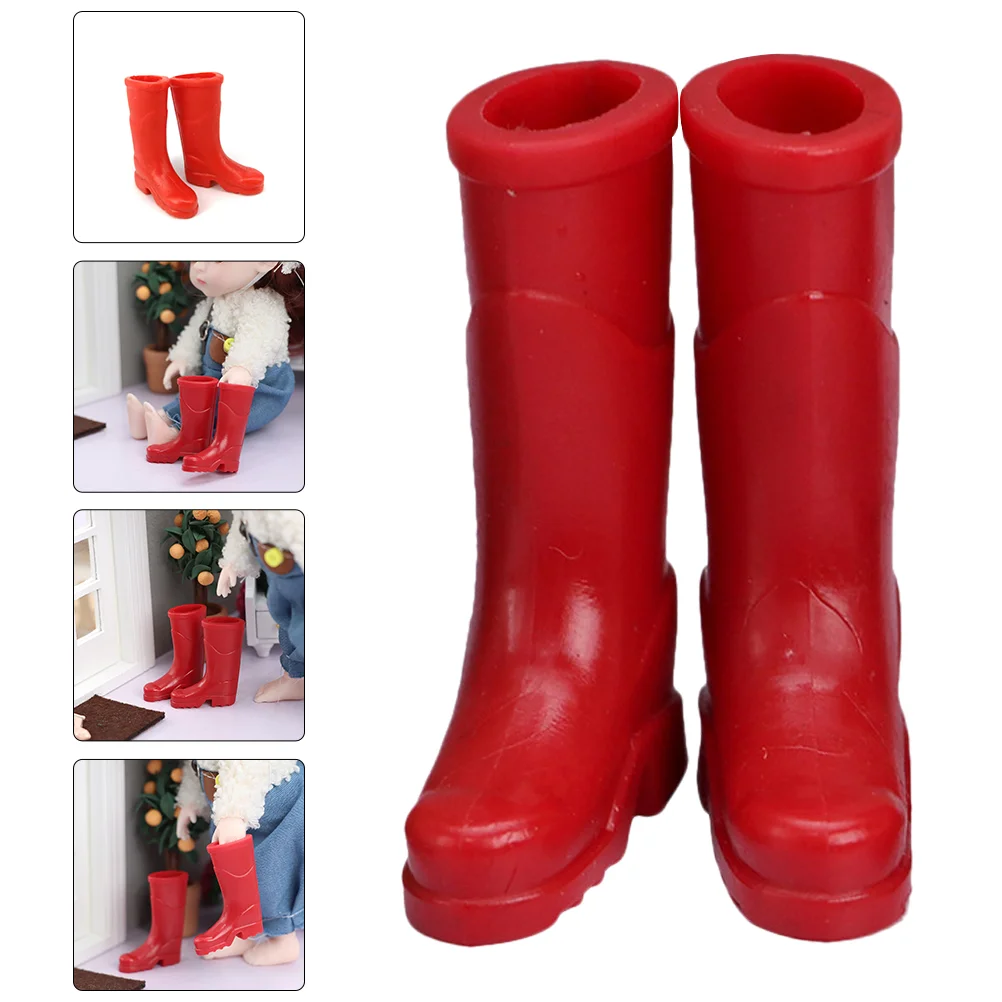 Red Miniature Shoes Lightweight Mini Boot Model Dollhouse Accessories Mini Scene Toy House Decorative Stylish Craftsmanship
Red Miniature Shoes Lightweight Mini Boot Model Dollhouse Accessories Mini Scene Toy House Decorative Stylish Craftsmanship