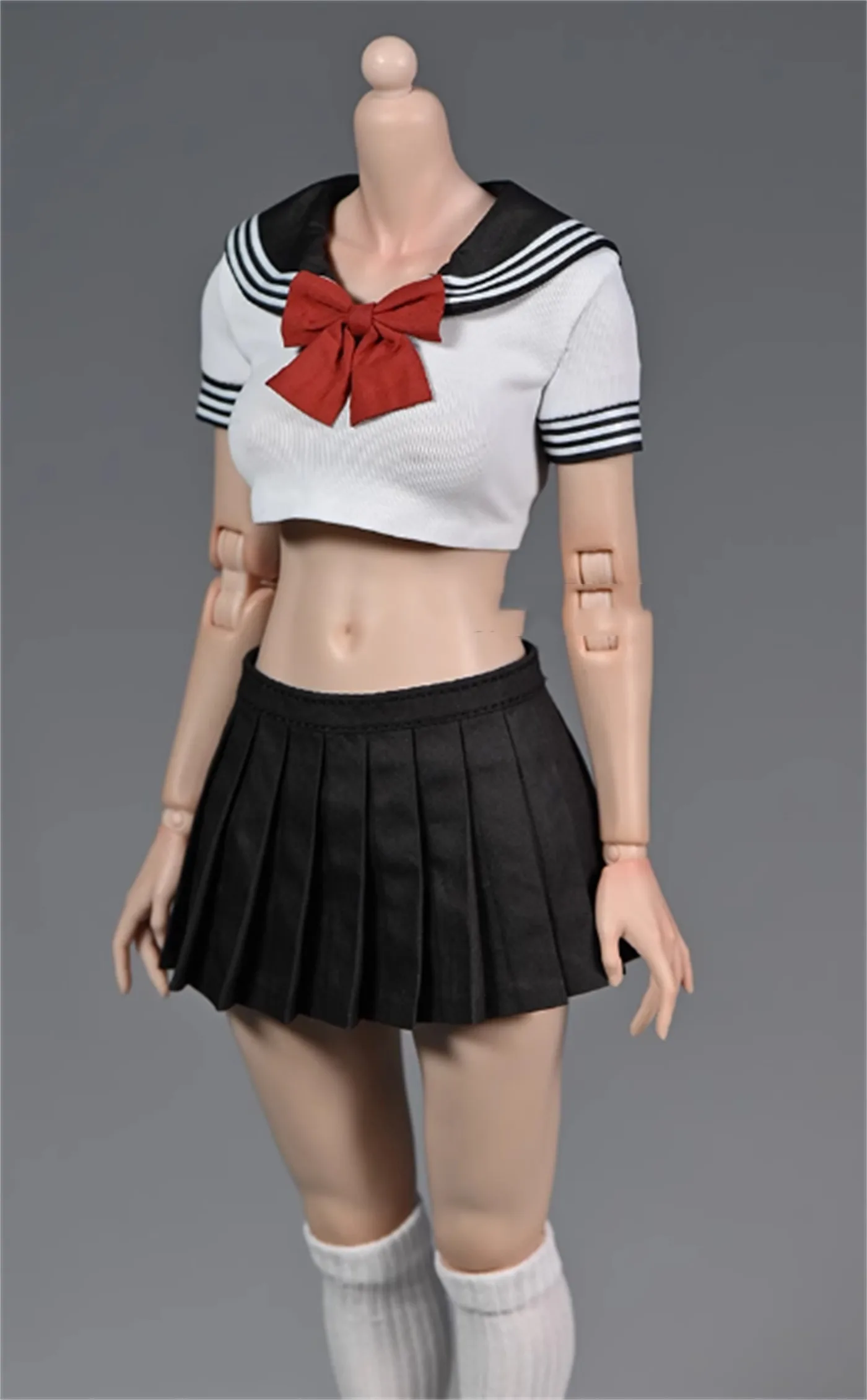 1/6 JK uniform pleated skirt women's clothes sailor suit Dress Women skirt model For 12 Inch Figure Body Soldier Doll Toys
1/6 JK uniform pleated skirt women's clothes sailor suit Dress Women skirt model For 12 Inch Figure Body Soldier Doll Toys