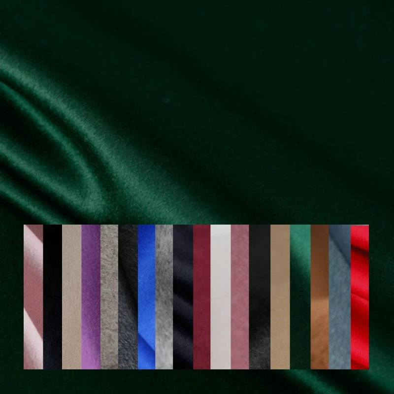 Double-sided wool Cashmere Fabric Brand Fashion Design Autumn Winter Coat Fitting Non-sheer Cloth Sewing by the Meter Materi
Double-sided wool Cashmere Fabric Brand Fashion Design Autumn Winter Coat Fitting Non-sheer Cloth Sewing by the Meter Materi