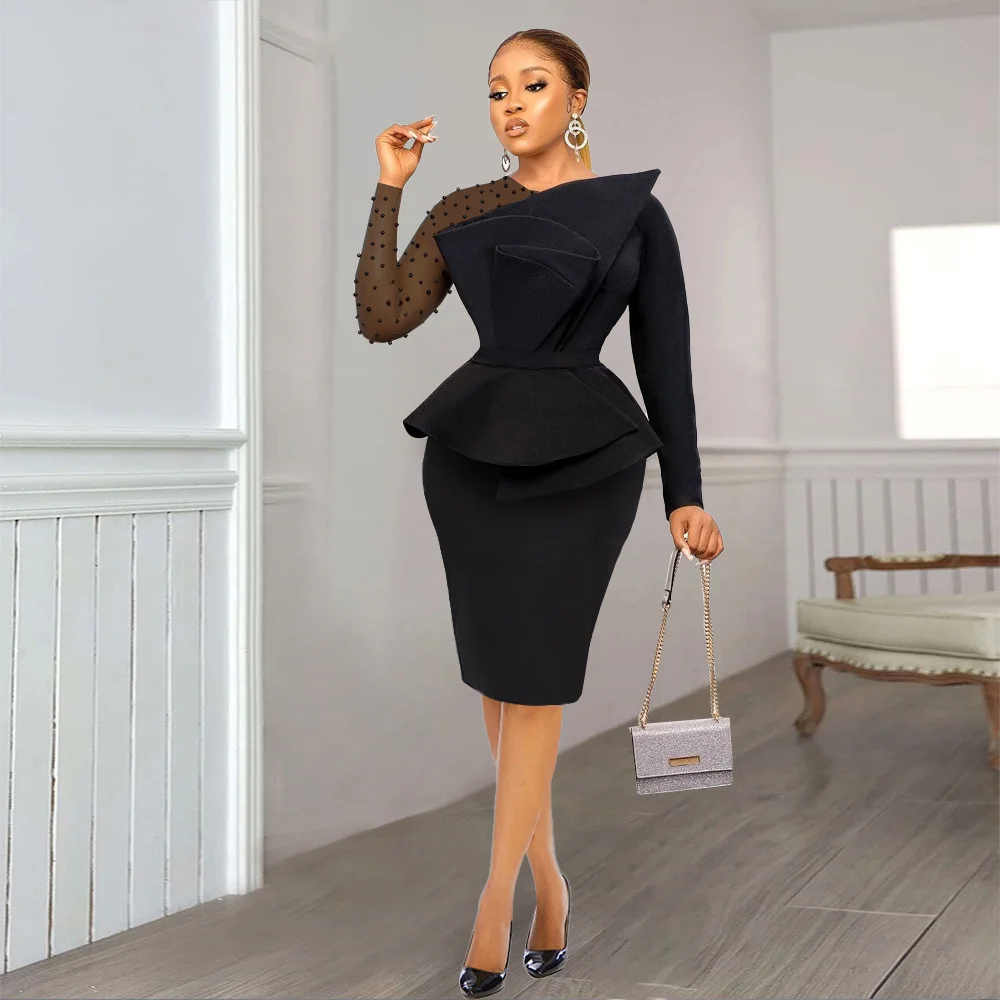 2023 Designer's New Cut Panel Dress with Beaded High Waist Slim Dress Dress Dress Skirt
2023 Designer's New Cut Panel Dress with Beaded High Waist Slim Dress Dress Dress Skirt