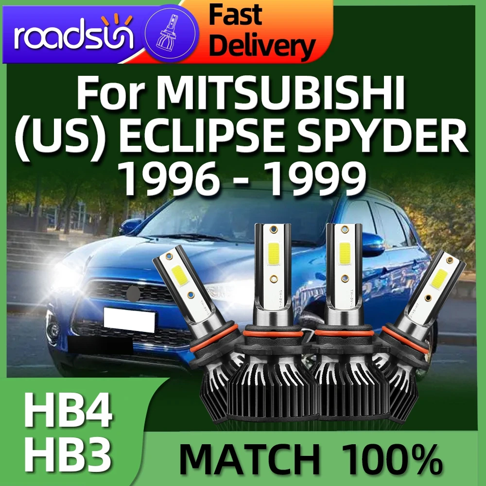 2Pcs 6000K Car Headlight HB3 HB4 LED Lamp 30000LM Bulbs For MITSUBISHI (US) ECLIPSE SPYDER 1996 1997 1998 1999
2Pcs 6000K Car Headlight HB3 HB4 LED Lamp 30000LM Bulbs For MITSUBISHI (US) ECLIPSE SPYDER 1996 1997 1998 1999