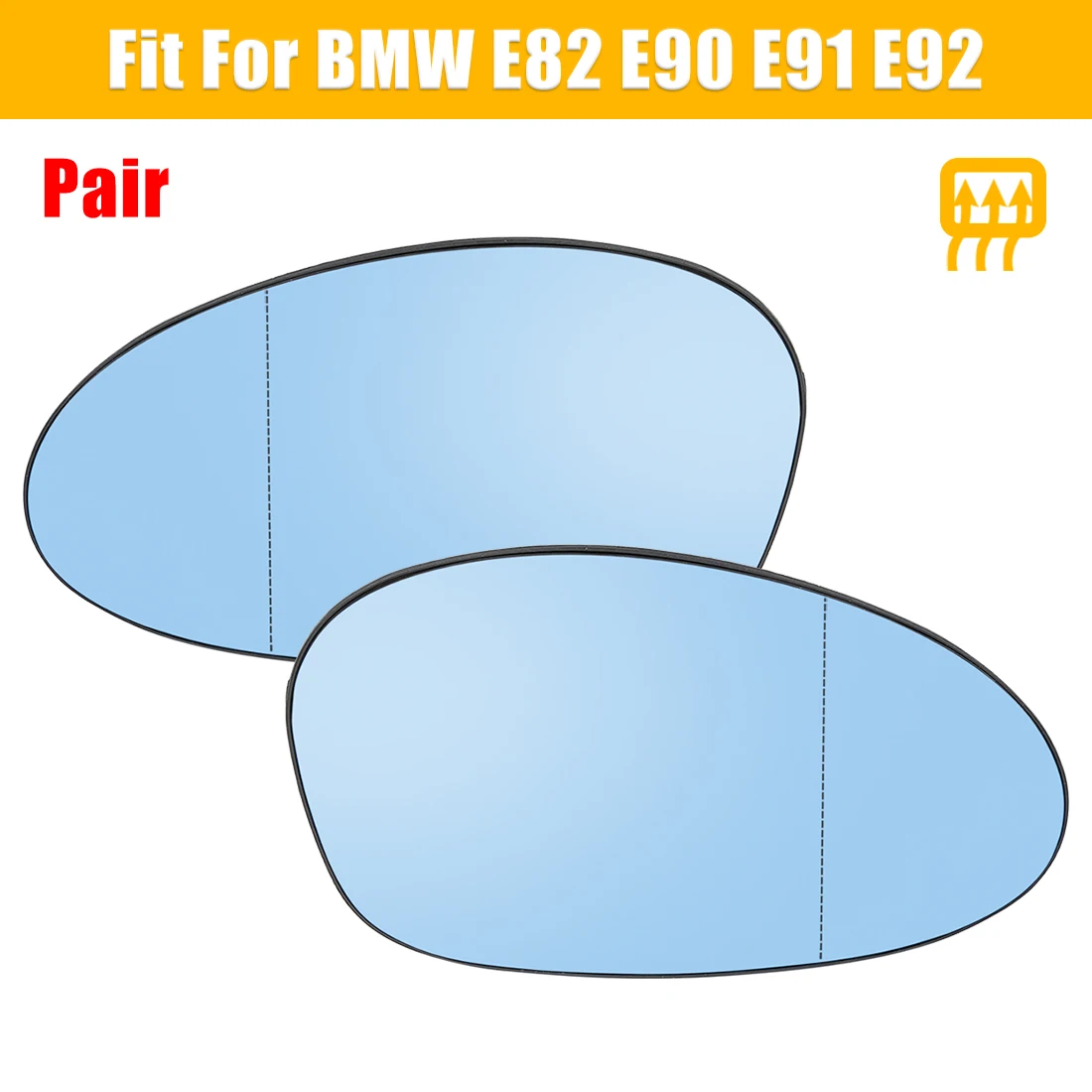 Uxcell 1 пара автомобильных боковых зеркал с опорной пластиной, синее тонированное стекло с подогревом для BMW E86 E88 E90 E91 E92 E93 325i 328i 328xi
Uxcell 1 пара автомобильных боковых зеркал с опорной пластиной, синее тонированное стекло с подогревом для BMW E86 E88 E90 E91 E92 E93 325i 328i 328xi