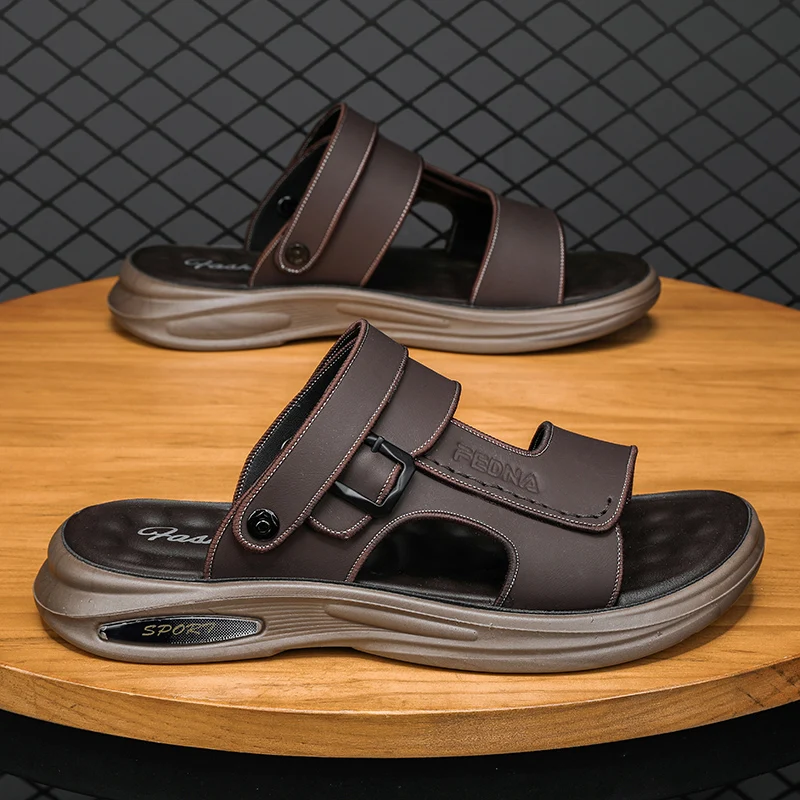 Mens Slides Soft Cushion Sport Sandals with Plantar Fasciitis Arch Support Adjustable Open Toe Summer Slippers Slip on Ou
Mens Slides Soft Cushion Sport Sandals with Plantar Fasciitis Arch Support Adjustable Open Toe Summer Slippers Slip on Ou