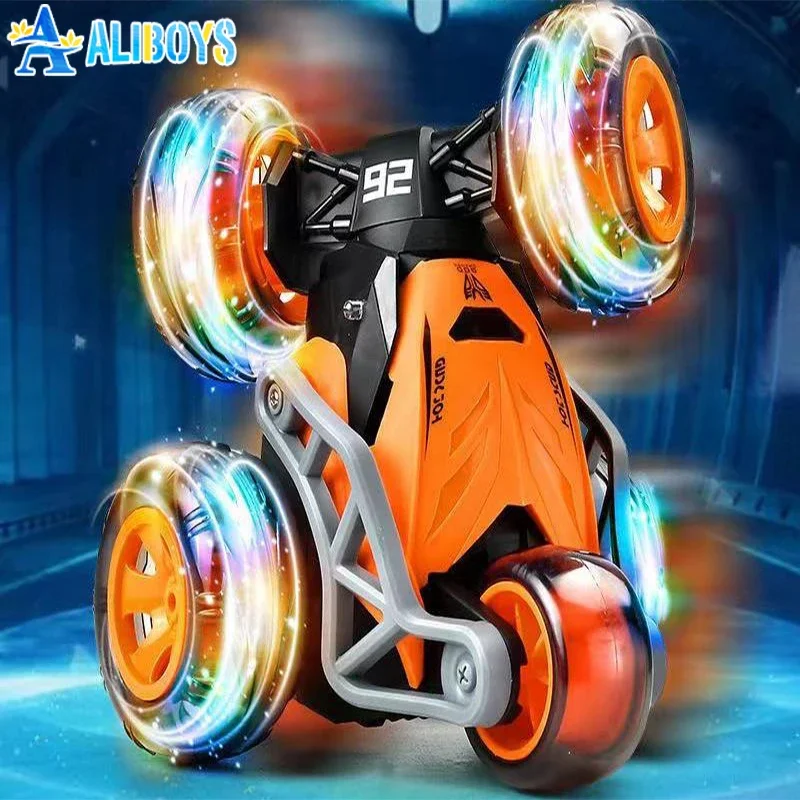 RC Stunt Car Remote Control Drift Car 360 Rotary Upright 5 Wheel Dump Double Side Car Electric Vehicle Kid Toy Boy Xmas Gifts
RC Stunt Car Remote Control Drift Car 360 Rotary Upright 5 Wheel Dump Double Side Car Electric Vehicle Kid Toy Boy Xmas Gifts