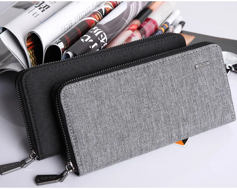 New Oxford cloth hand holding young men's simple fashion student wallet long wallet
New Oxford cloth hand holding young men's simple fashion student wallet long wallet