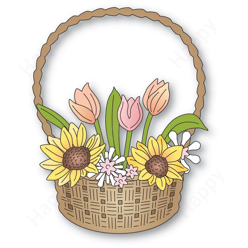 Flower Basket Bouquet Dies Metal Craft Cutting Dies Scrapbooking Paper Diary Decoration Manual Handmade For Embossing New
Flower Basket Bouquet Dies Metal Craft Cutting Dies Scrapbooking Paper Diary Decoration Manual Handmade For Embossing New