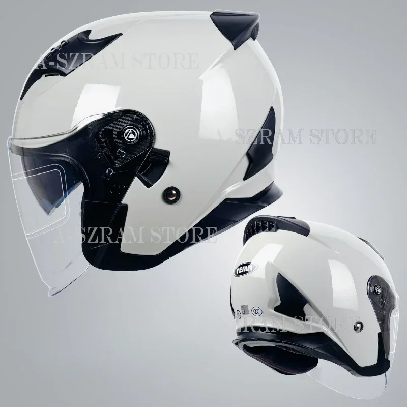 Motorcycle Vintage Helmet 3/4 Open Face Helmets Men Retro Helmet DOT Certification Casco Moto Helmet Half Face Riding Summer
Motorcycle Vintage Helmet 3/4 Open Face Helmets Men Retro Helmet DOT Certification Casco Moto Helmet Half Face Riding Summer
