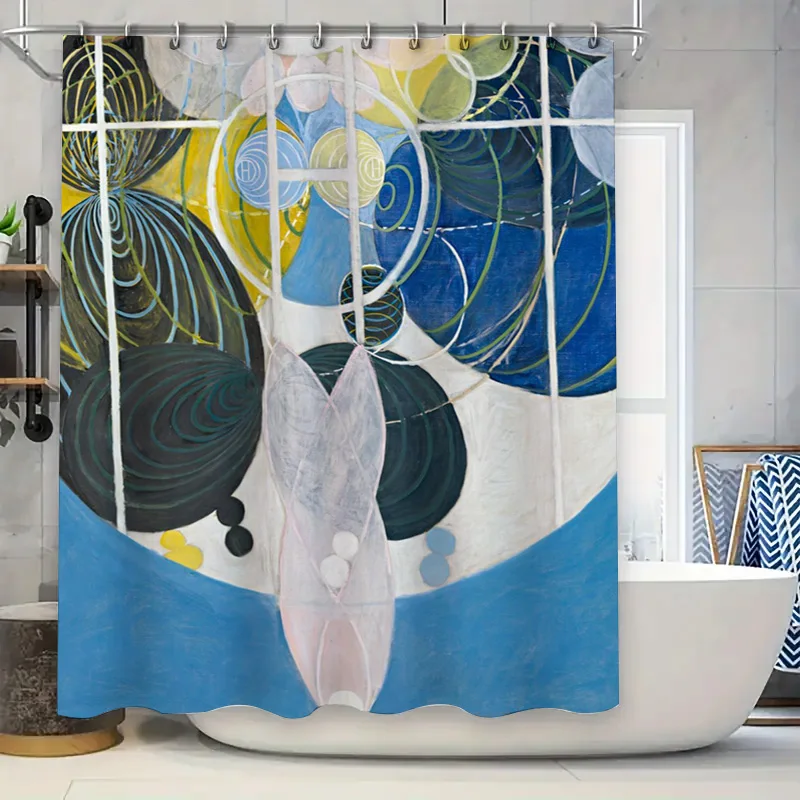 Vibrant Shower Curtain: Abstract Colorful Floral Design for Bathroom Decor Pink Blue Orange Red Polyester Fabric Waterproof Wash
Vibrant Shower Curtain: Abstract Colorful Floral Design for Bathroom Decor Pink Blue Orange Red Polyester Fabric Waterproof Wash