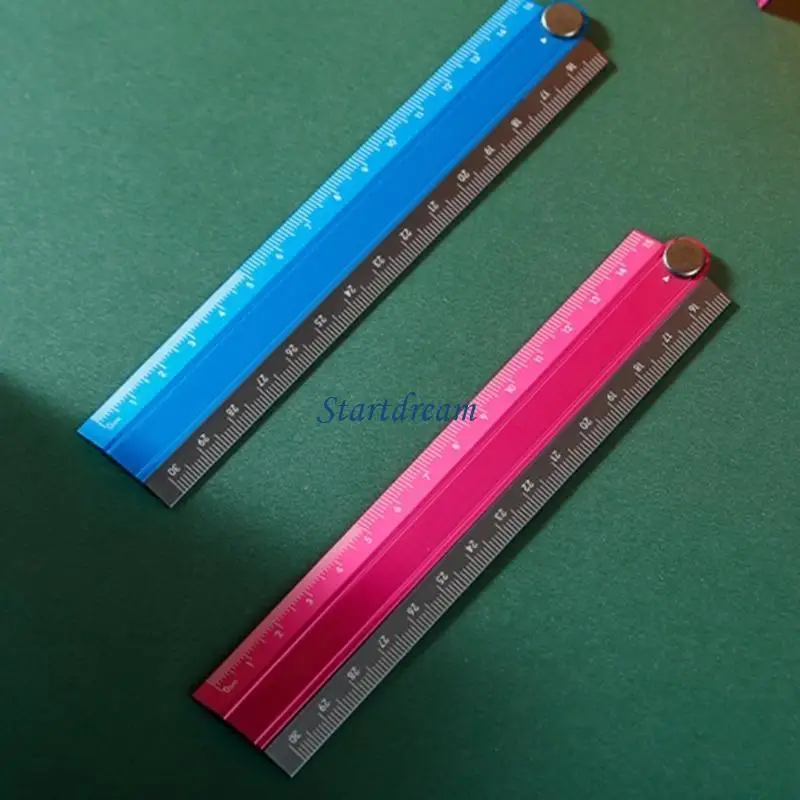Folding Aluminum Alloy Ruler Multipurpose Metal Measuring Tool with Centimeter Scale for Drawing Engineering Drafting K92C
Folding Aluminum Alloy Ruler Multipurpose Metal Measuring Tool with Centimeter Scale for Drawing Engineering Drafting K92C