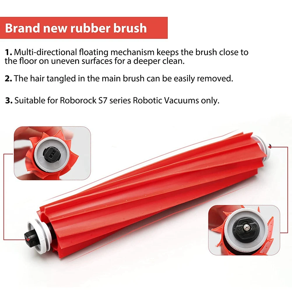 AC39-For Roborock S7 S70 S7max T7S T7S Plus Main Brush Hepa Filter Mop Pad Spare Parts Vacuum Cleaner Accessories
AC39-For Roborock S7 S70 S7max T7S T7S Plus Main Brush Hepa Filter Mop Pad Spare Parts Vacuum Cleaner Accessories